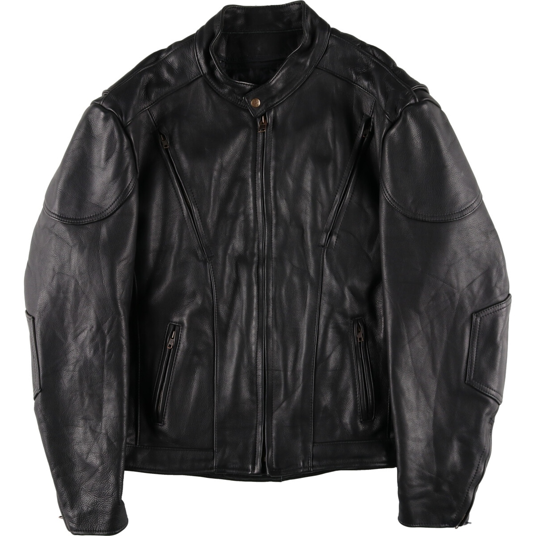 古着 U.S MADE CO. ライナー付き シングルライダースジャケット 古着 U.S MADE CO. ライナー付き シングルライダースジャケット