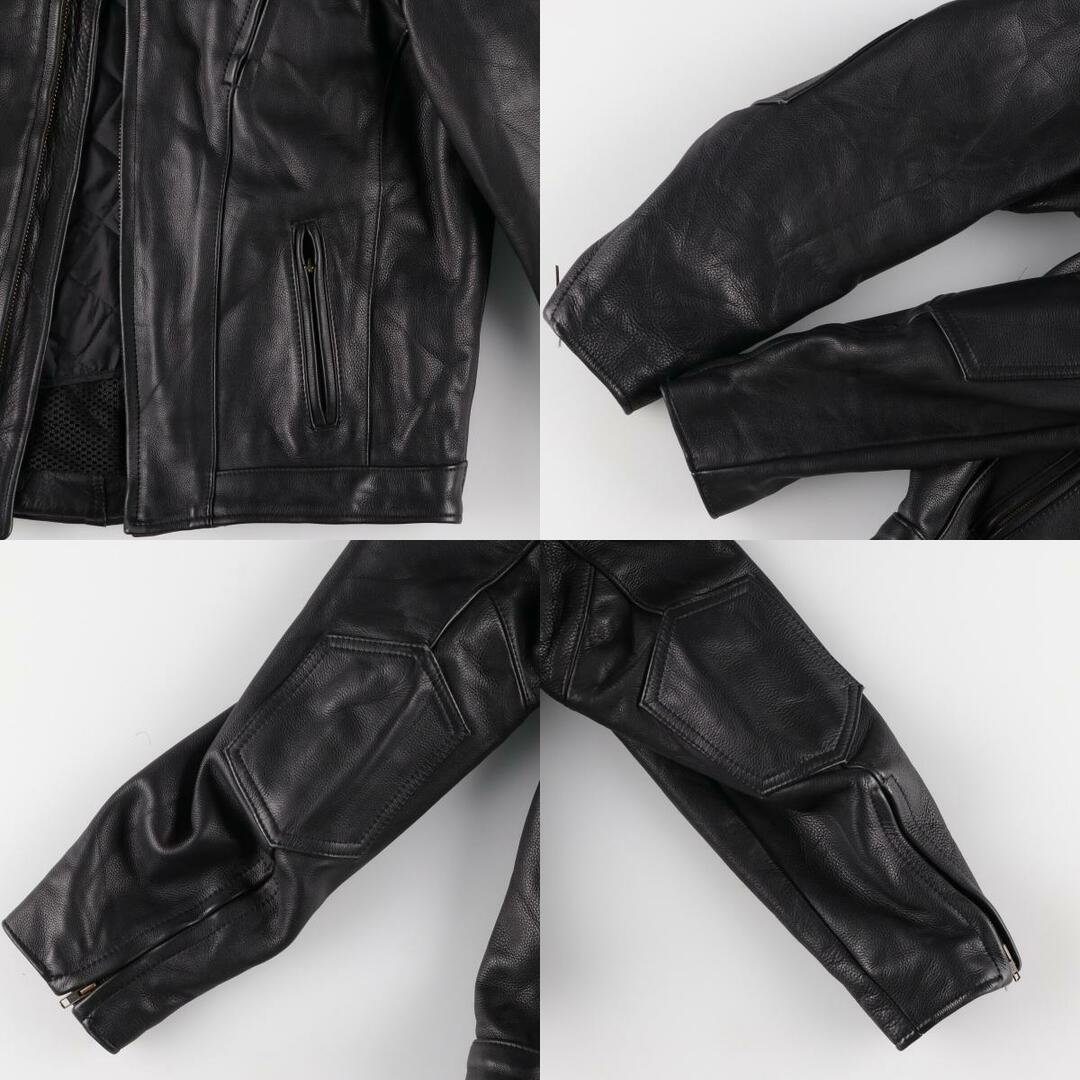 古着 U.S MADE CO. ライナー付き シングルライダースジャケット 古着 U.S MADE CO. ライナー付き シングルライダースジャケット