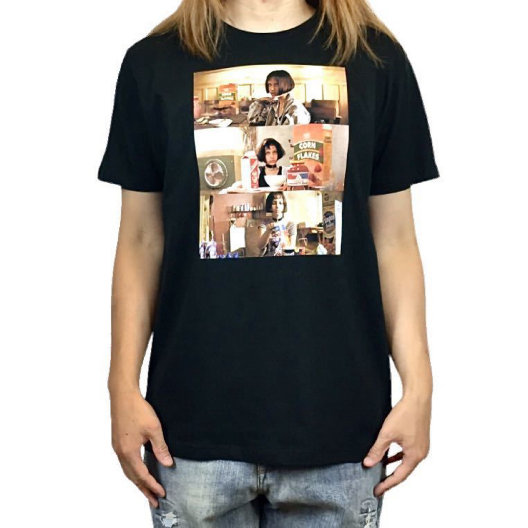 新品 LEON 映画 レオン マチルダ ナタリーポートマン ミルク T 新品 LEON 映画 レオン マチルダ ナタリーポートマン ミルク T
