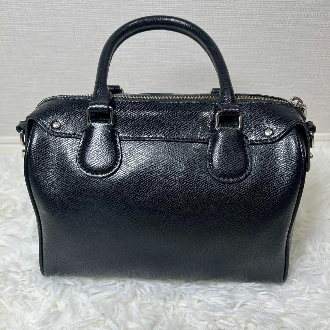 COACH - 極美品✨ COACH ショルダーバッグ ミニボストン レザー COACH - 極美品✨ COACH ショルダーバッグ ミニボストン レザー