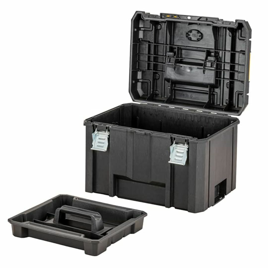 デウォルト(DeWALT) TSTAK 収納ボックス Sサイズ 工具箱 収納ケース ツールボックス 積み重ね収納 ブロッククッション付き ネジ ビット 小物 入れ IP54 坊塵 防水 設計 DWST83345-1 デウォルト(DeWALT) TSTAK 収納ボックス Sサイズ 工具箱 収納ケース ツールボックス 積み重ね収納 ブロッククッション付き ネジ ビット 小物 入れ IP54 坊塵 防水 設計 DWST83345-1