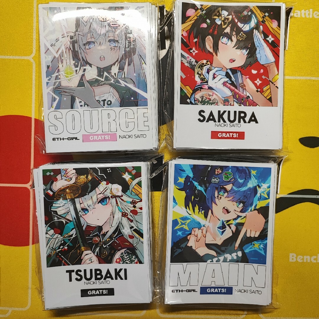 GRASUM - 新品 未使用 grats! スリーブ さいとうなおき 4種 GRASUM - 新品 未使用 grats! スリーブ さいとうなおき 4種
