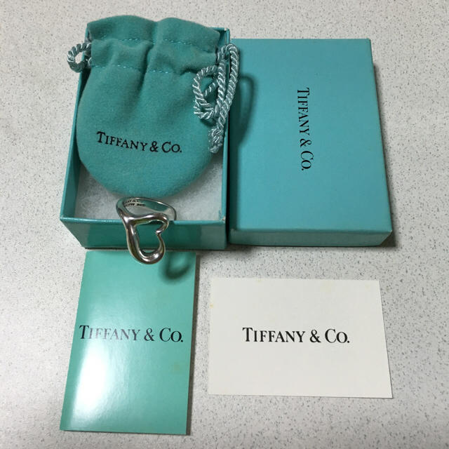 Tiffany & Co.(ティファニー)のティファニー♡オープンハートリング レディースのアクセサリー(リング(指輪))の商品写真