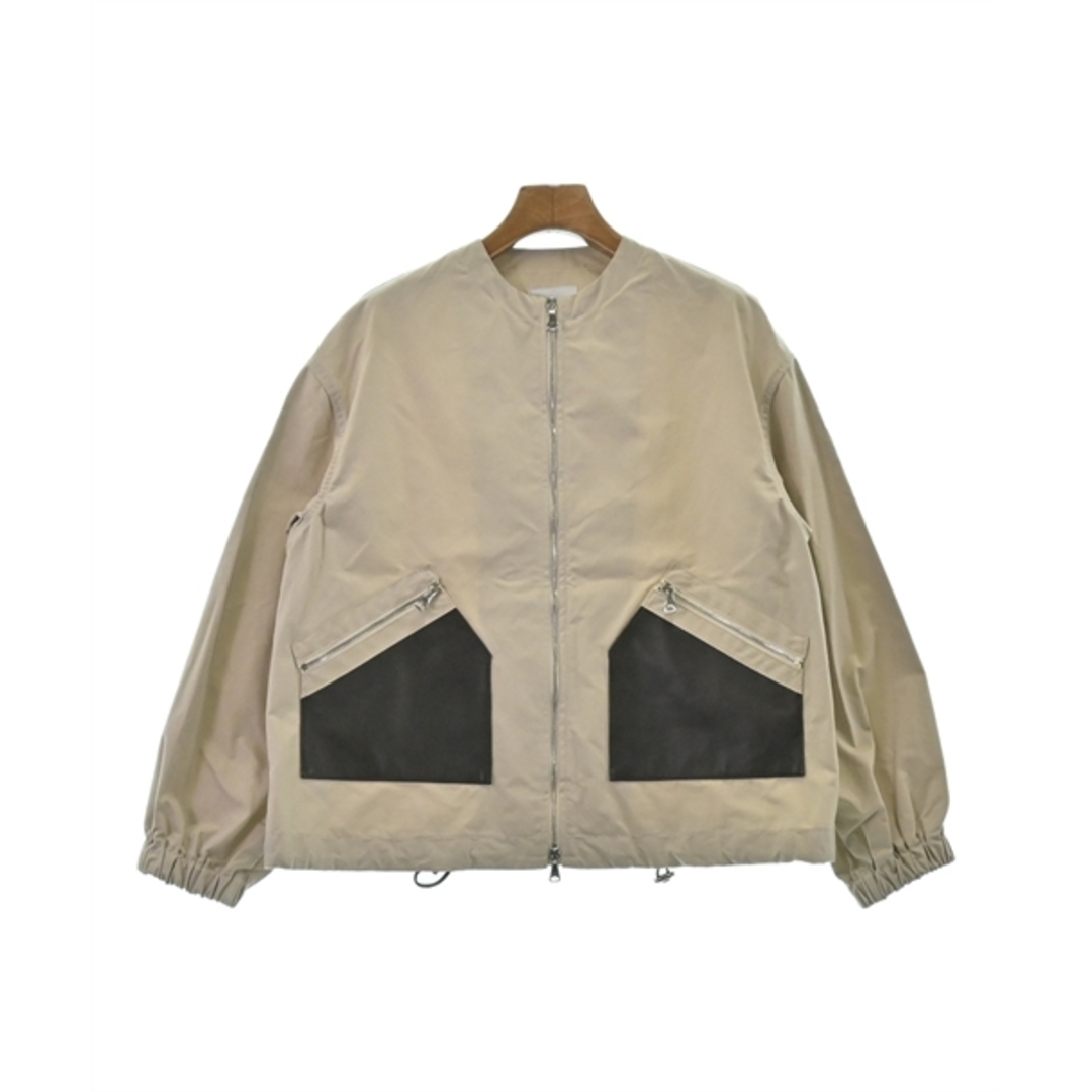 EMMETI エンメティ ブルゾン 38(S位) ベージュ 【古着】 EMMETI エンメティ ブルゾン 38(S位) ベージュ 【古着】