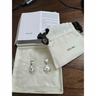 CELINE - CELINE セリーヌ フィービー バロックパール ピアスの CELINE - CELINE セリーヌ フィービー バロックパール ピアスの