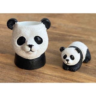 【新品】パンダセット(置物)