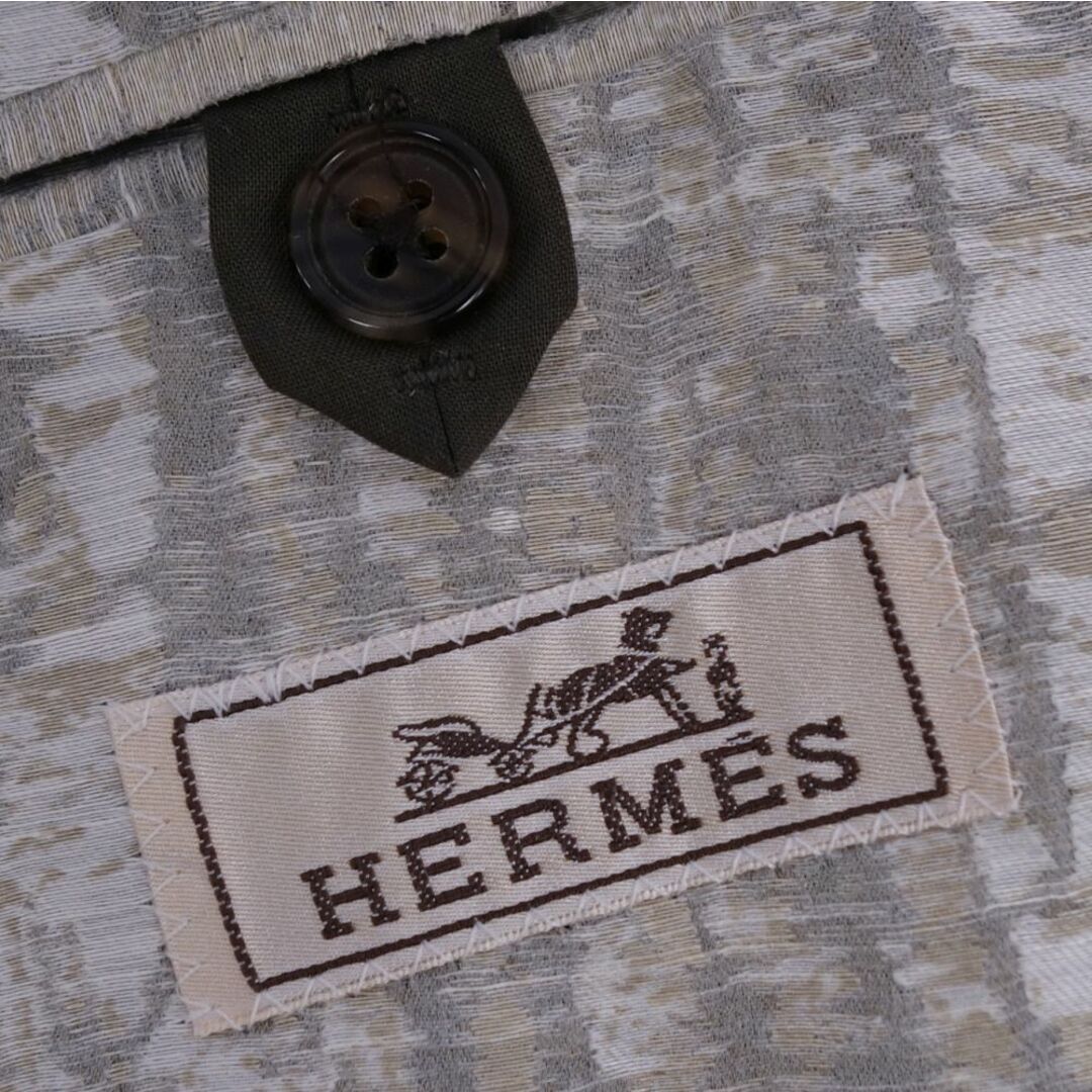 HERMES - 極美品 エルメス HERMES ジャケット テーラード HERMES - 極美品 エルメス HERMES ジャケット テーラード