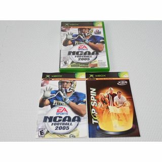 エックスボックス(Xbox)のxbox★NCAA FOOTBALL 2005 TOP SPIN 海外版 北米版(家庭用ゲームソフト)