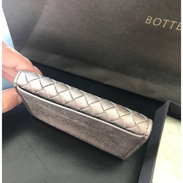 Bottega Veneta(ボッテガヴェネタ)のボッテガ 名刺入れ  箱付き  レディースのファッション小物(名刺入れ/定期入れ)の商品写真