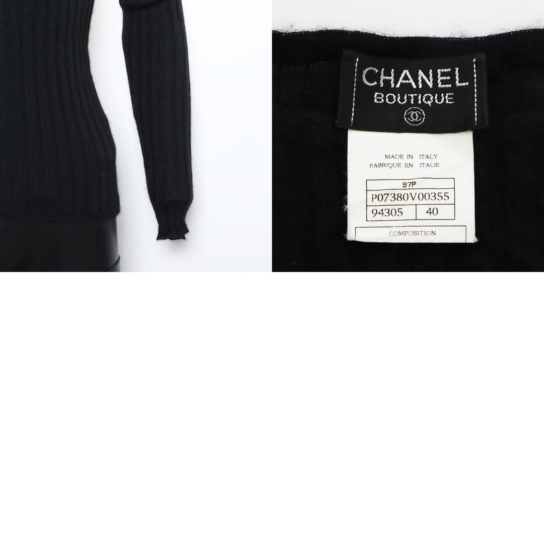 シャネル CHANEL サイズ40 07P シルク×モヘア ニット シャネル CHANEL サイズ40 07P シルク×モヘア ニット