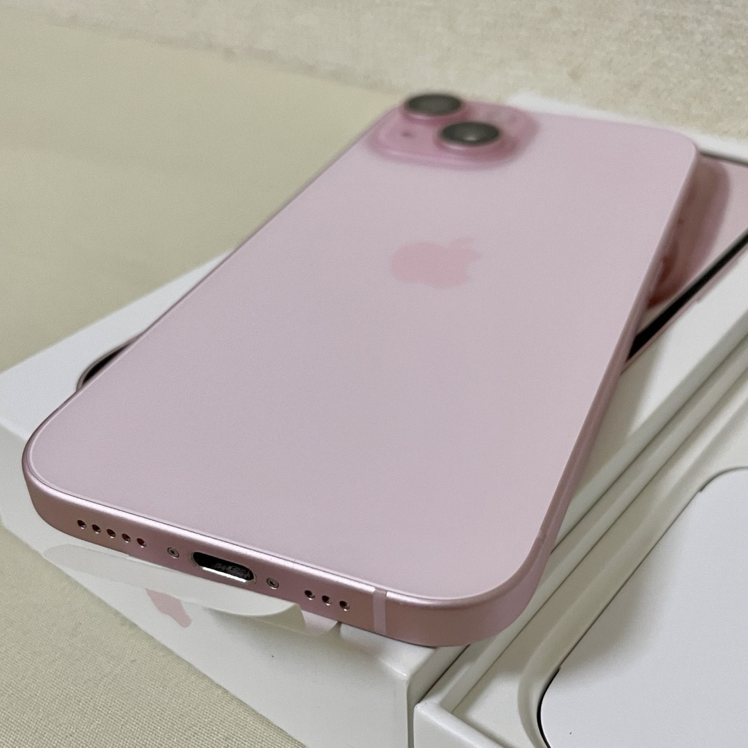 Apple - Iphone 15 256GB simフリー 付属ケーブル・箱付きの通販 Apple - Iphone 15 256GB simフリー 付属ケーブル・箱付きの通販