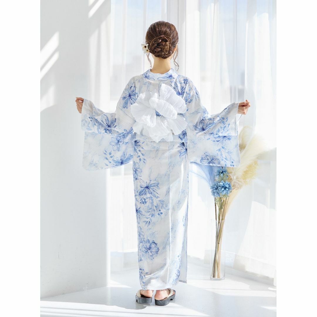 ANDANTE - 新品 4点 浴衣 セット 浴衣セット ゆかた レディース ANDANTE - 新品 4点 浴衣 セット 浴衣セット ゆかた レディース