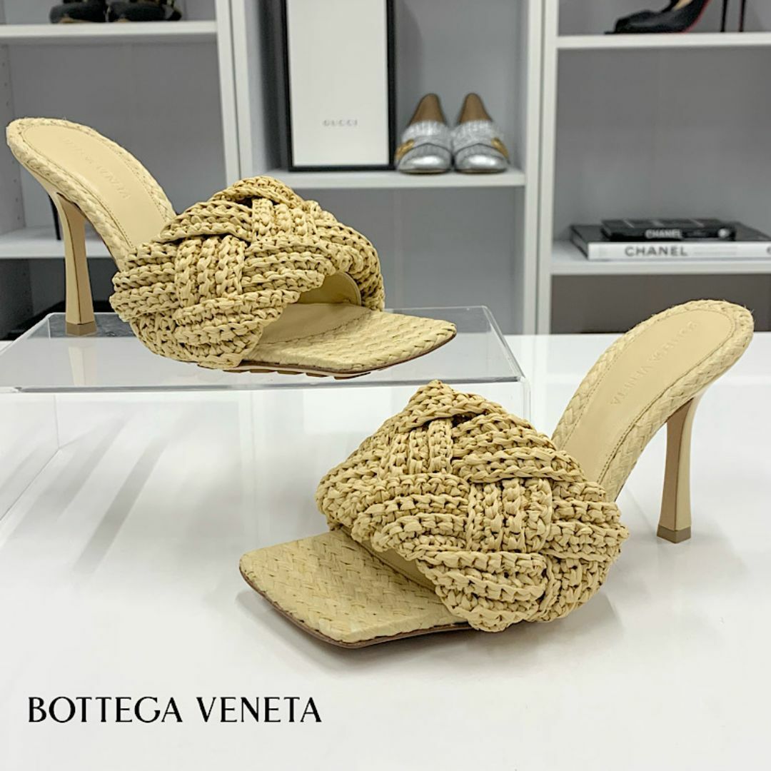 BOTTEGA VENETA - 8870 未使用 ボッテガヴェネタ リド ラフィア BOTTEGA VENETA - 8870 未使用 ボッテガヴェネタ リド ラフィア