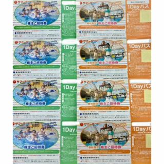 株主優待 サマーランド招待券 8枚(プール)