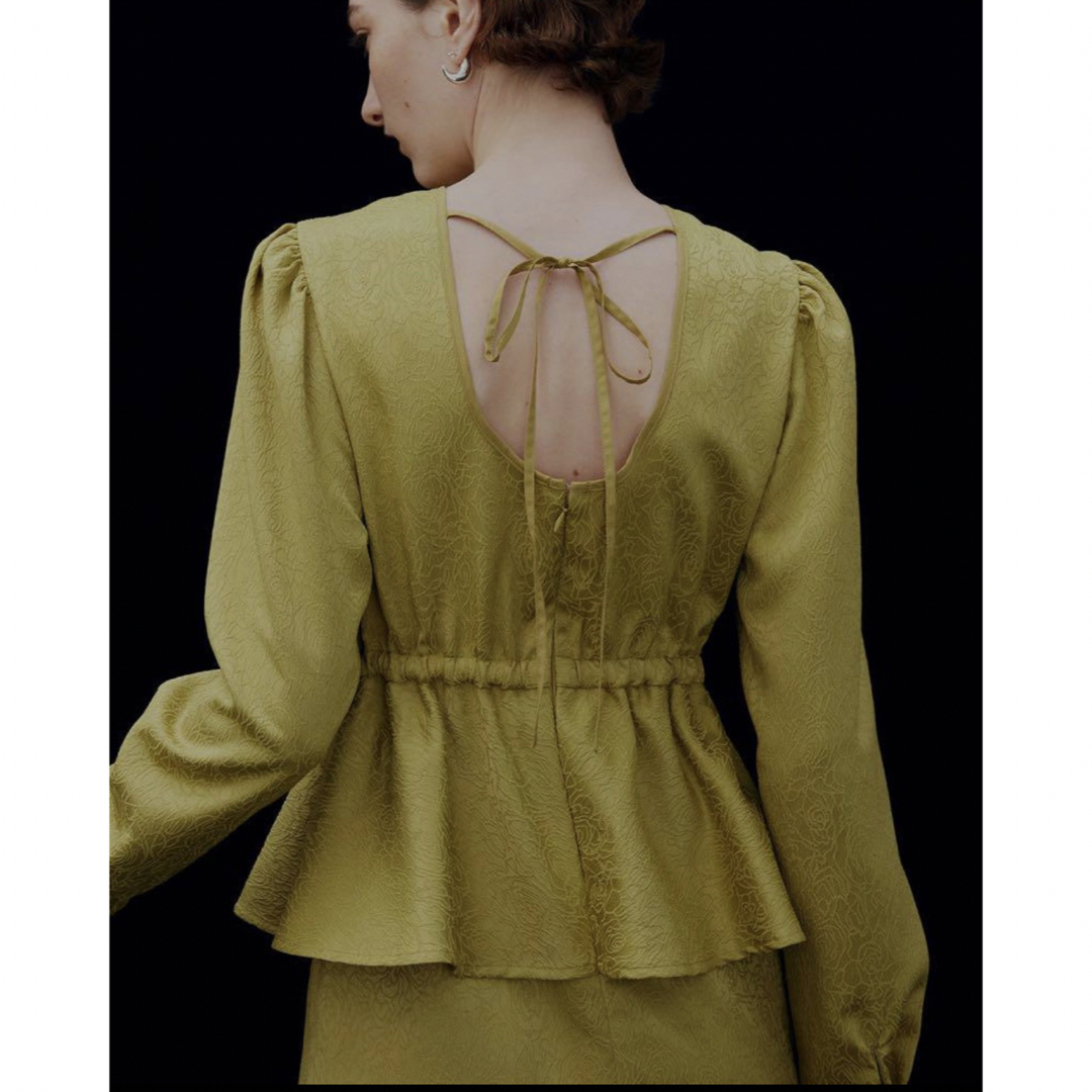 Ameri VINTAGE - AMERI LADY LIKE PEPLUM DRESS Mの通販 by Ameri VINTAGE - AMERI LADY LIKE PEPLUM DRESS Mの通販 by