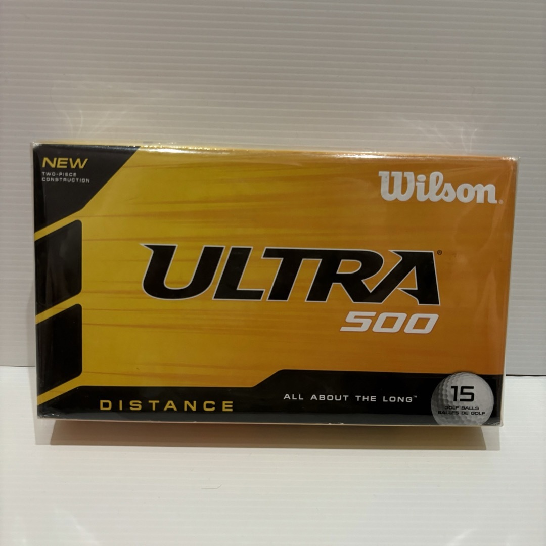 ウイルソン ULTRA500 DISTANCE ゴルフボール WH 15球