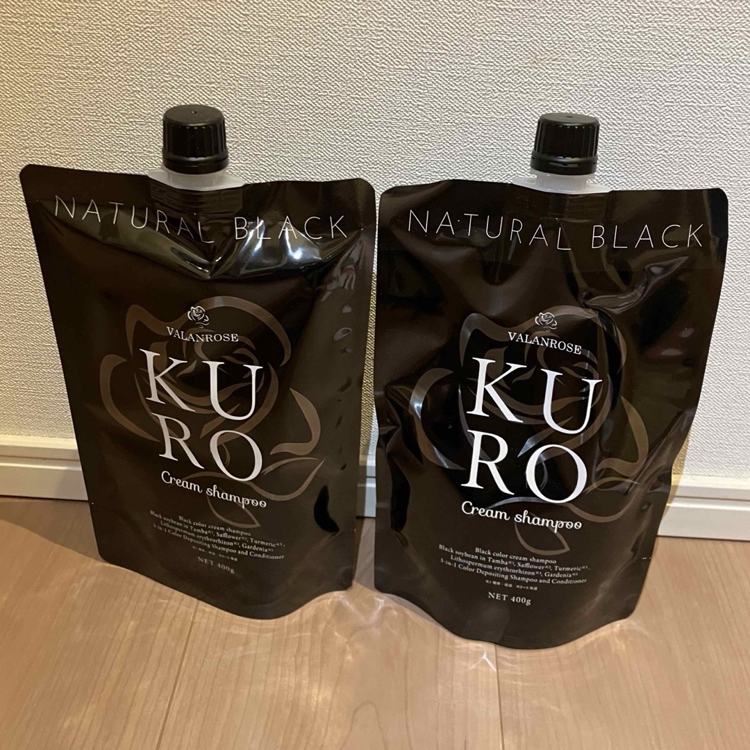 バランローズ KURO クリームシャンプー 白髪染め ナチュラルブラック バランローズ KURO クリームシャンプー 白髪染め ナチュラルブラック