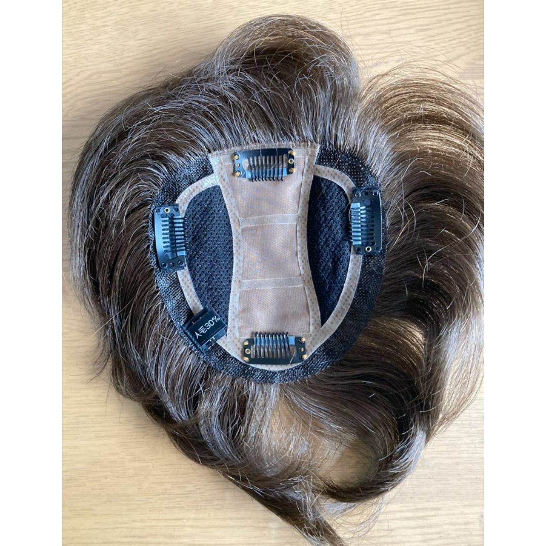WIG YUKI ウィッグユキ 分け目ピースM(S) 人毛50%入り WIG YUKI ウィッグユキ 分け目ピースM(S) 人毛50%入り