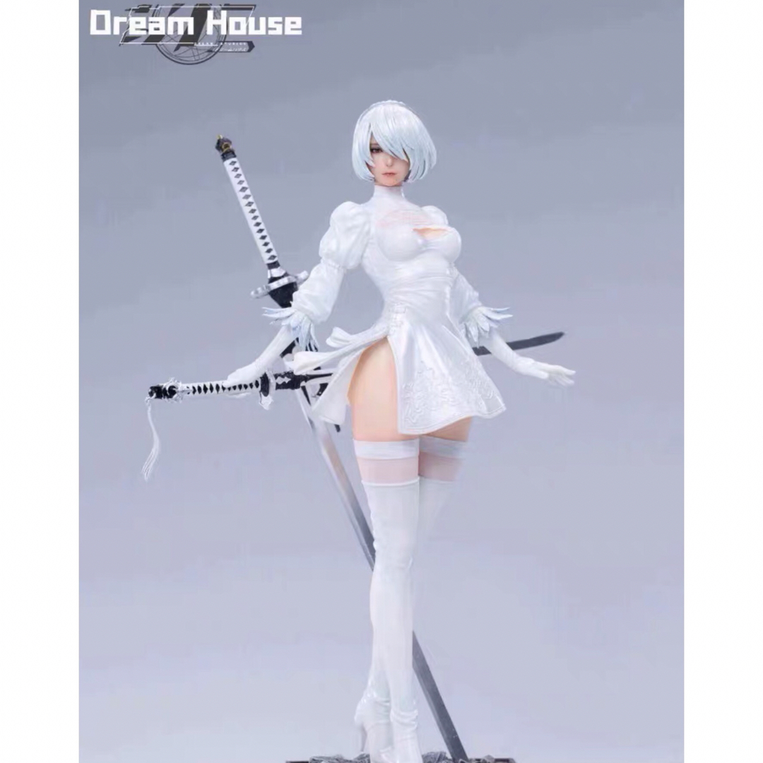 ニーアオートマタ ニーア2b フィギュアGK完成品 カラー選の通販 ニーアオートマタ ニーア2b フィギュアGK完成品 カラー選の通販