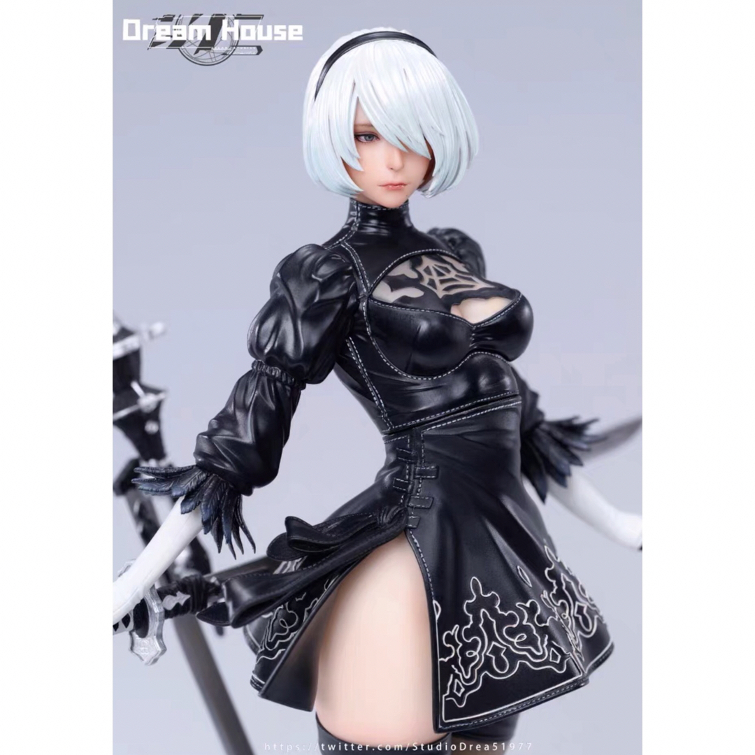 ニーアオートマタ ニーア2b フィギュアGK完成品 カラー選の通販 ニーアオートマタ ニーア2b フィギュアGK完成品 カラー選の通販