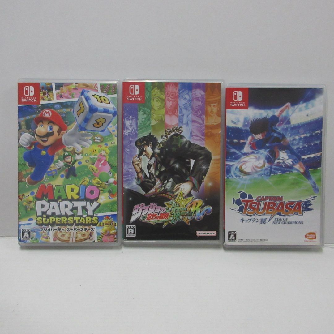 Nintendo Switch - マリオパーティースーパースターズ キャプテン翼 ジョジョの奇妙な冒険オールスター