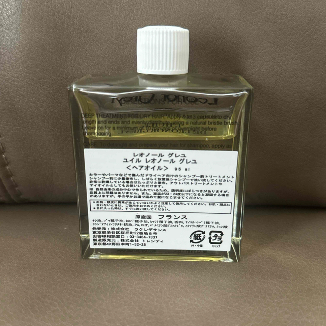 レオノール グレユ ユイル レオノール グレユ 95ml ヘアオイルの レオノール グレユ ユイル レオノール グレユ 95ml ヘアオイルの