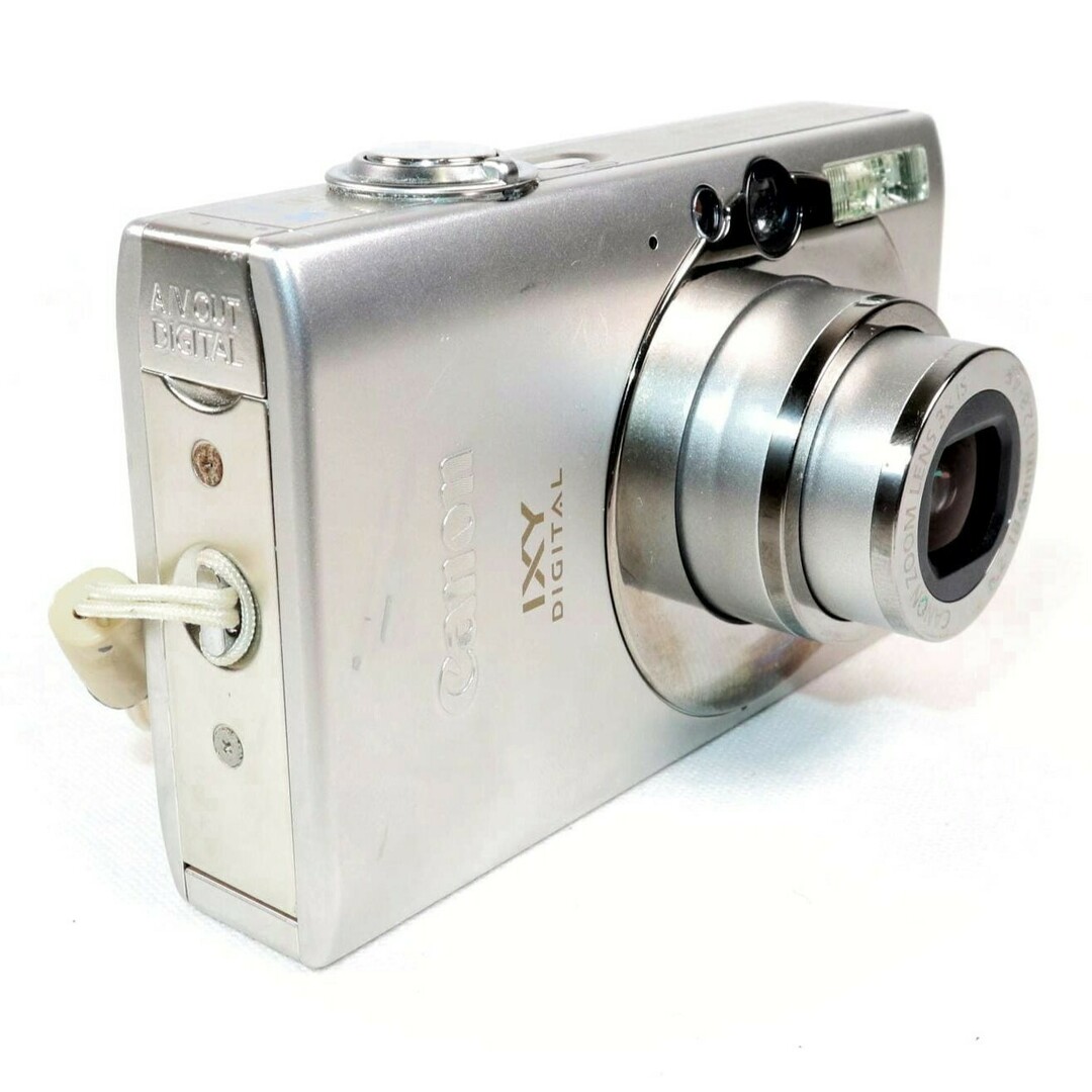 ジャンク コンパクトカメラ CANON IXY DIGITAL 25 IS シルバー ジャンク コンパクトカメラ CANON IXY DIGITAL 25 IS シルバー