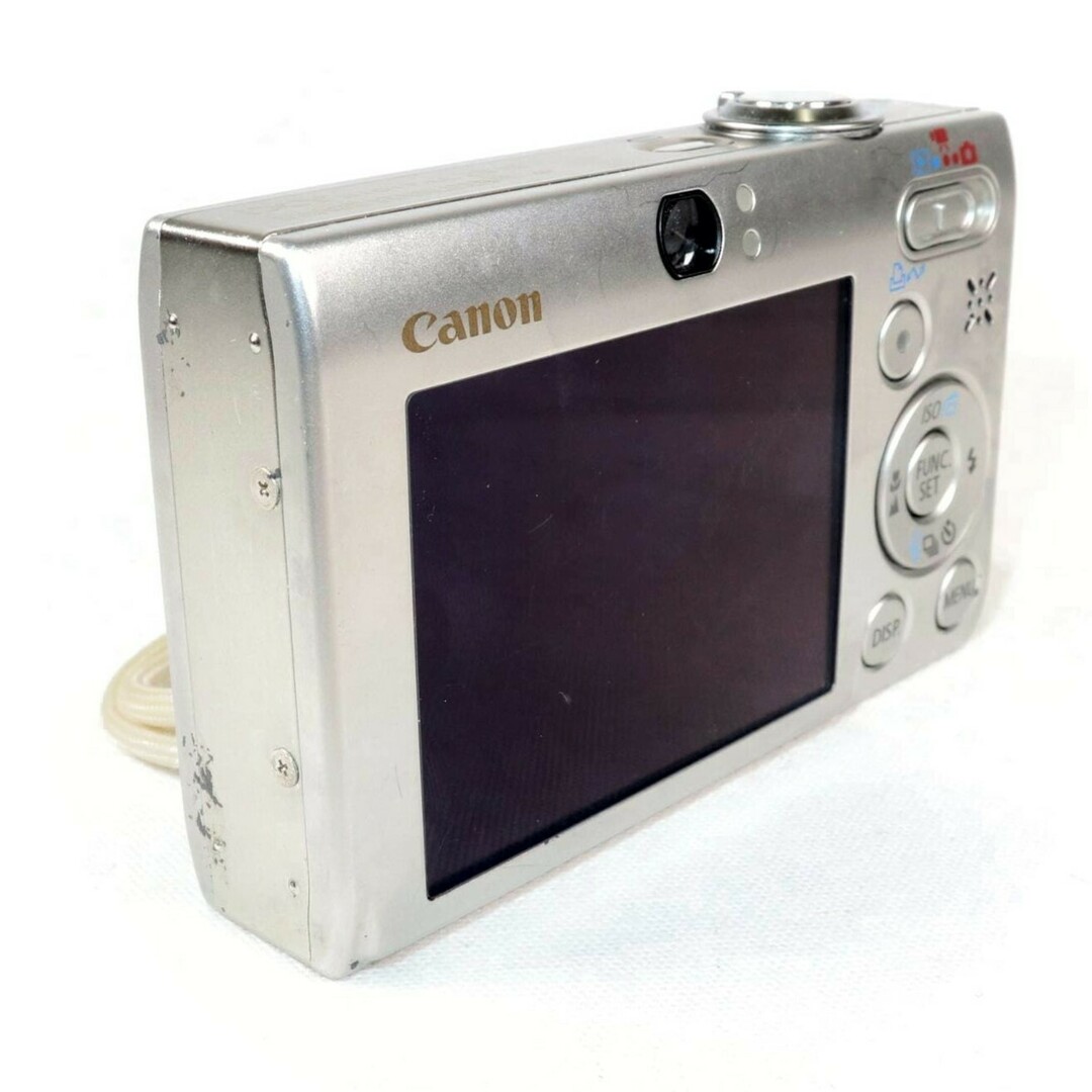 ジャンク コンパクトカメラ CANON IXY DIGITAL 25 IS シルバー ジャンク コンパクトカメラ CANON IXY DIGITAL 25 IS シルバー