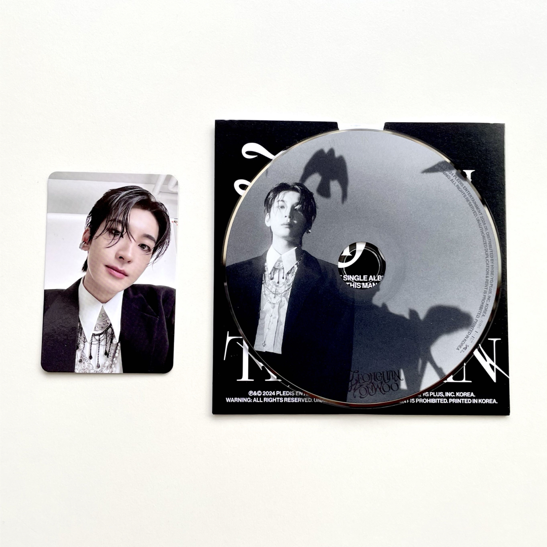 SEVENTEEN - 【ウォヌ】J×W トレカ CD THIS MAN ウォヌハニ SEVENTEEN - 【ウォヌ】J×W トレカ CD THIS MAN ウォヌハニ