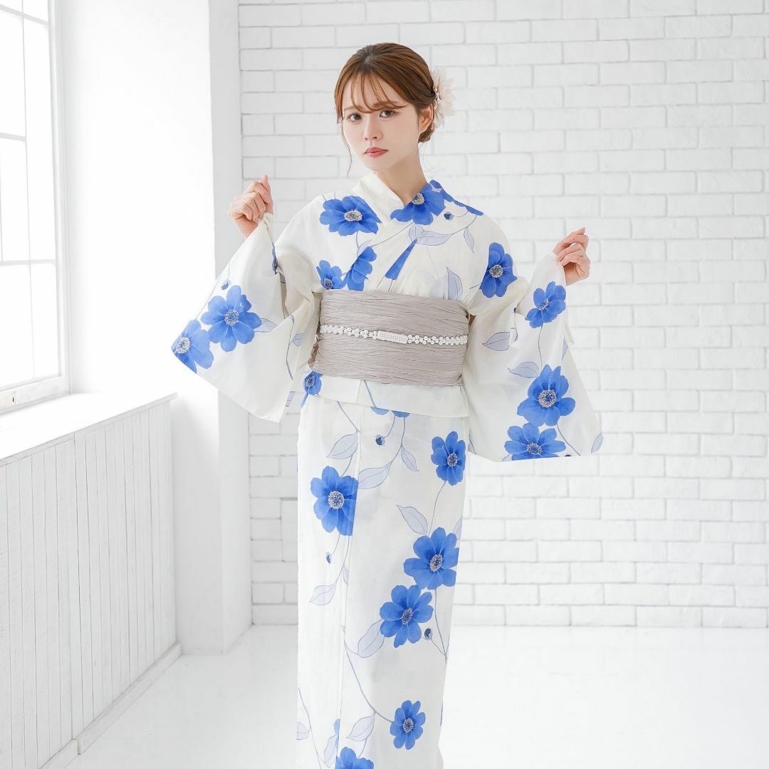 ANDANTE - 新品 浴衣 セット 浴衣セット ゆかた 大人 レディース ANDANTE - 新品 浴衣 セット 浴衣セット ゆかた 大人 レディース