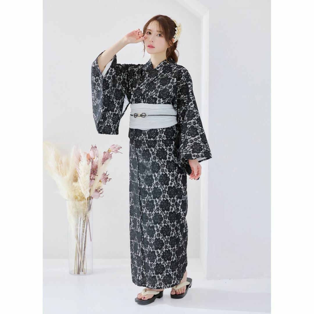 ANDANTE - 新品 浴衣 セット 浴衣セット ゆかた 大人 レディース ANDANTE - 新品 浴衣 セット 浴衣セット ゆかた 大人 レディース