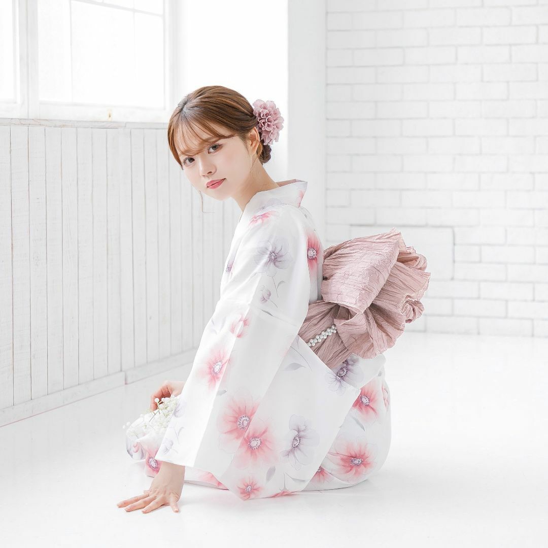 ANDANTE - 新品 4点 浴衣 セット 浴衣セット ゆかた レディース ANDANTE - 新品 4点 浴衣 セット 浴衣セット ゆかた レディース