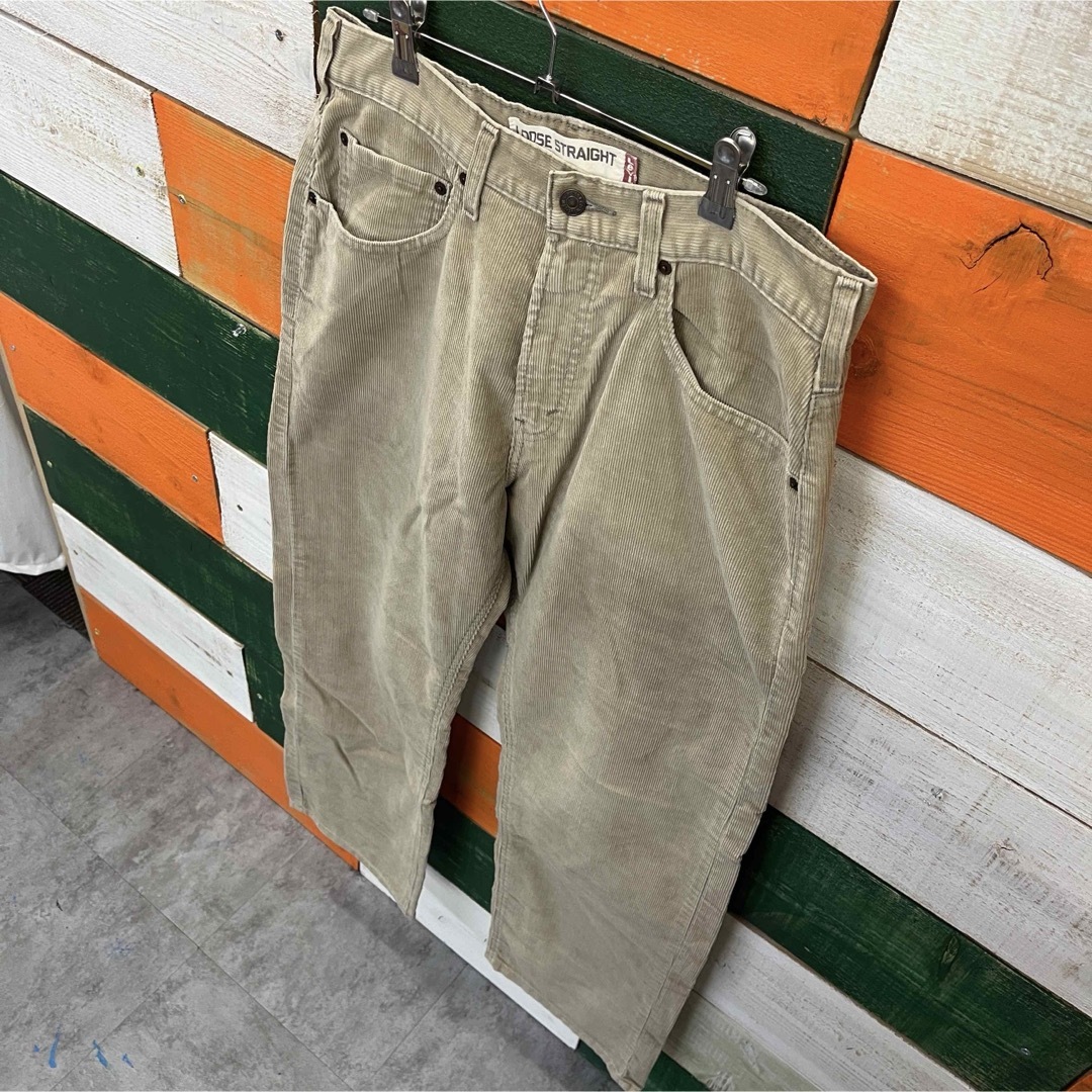 Levi's - LEVI'S 569 バギーパンツ コーデュロイ ゴールデン Levi's - LEVI'S 569 バギーパンツ コーデュロイ ゴールデン