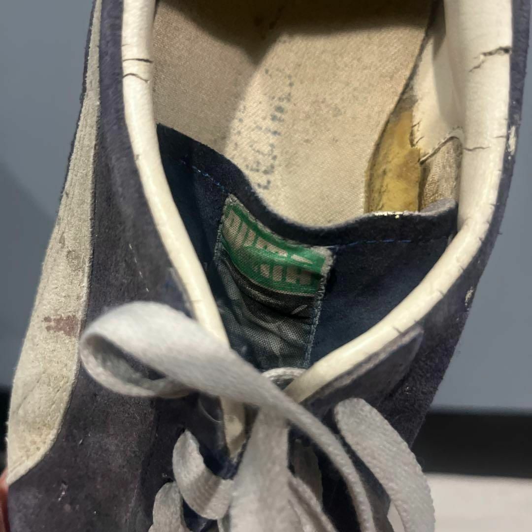 PUMA - Puma Suede Vintage 70s ネイビー/グレー スニーカーの PUMA - Puma Suede Vintage 70s ネイビー/グレー スニーカーの