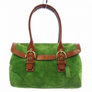 COACH(ハンドバッグ ・ グリーン・カーキ/緑色系)のフリマ COACH(ハンドバッグ ・ グリーン・カーキ/緑色系)のフリマ