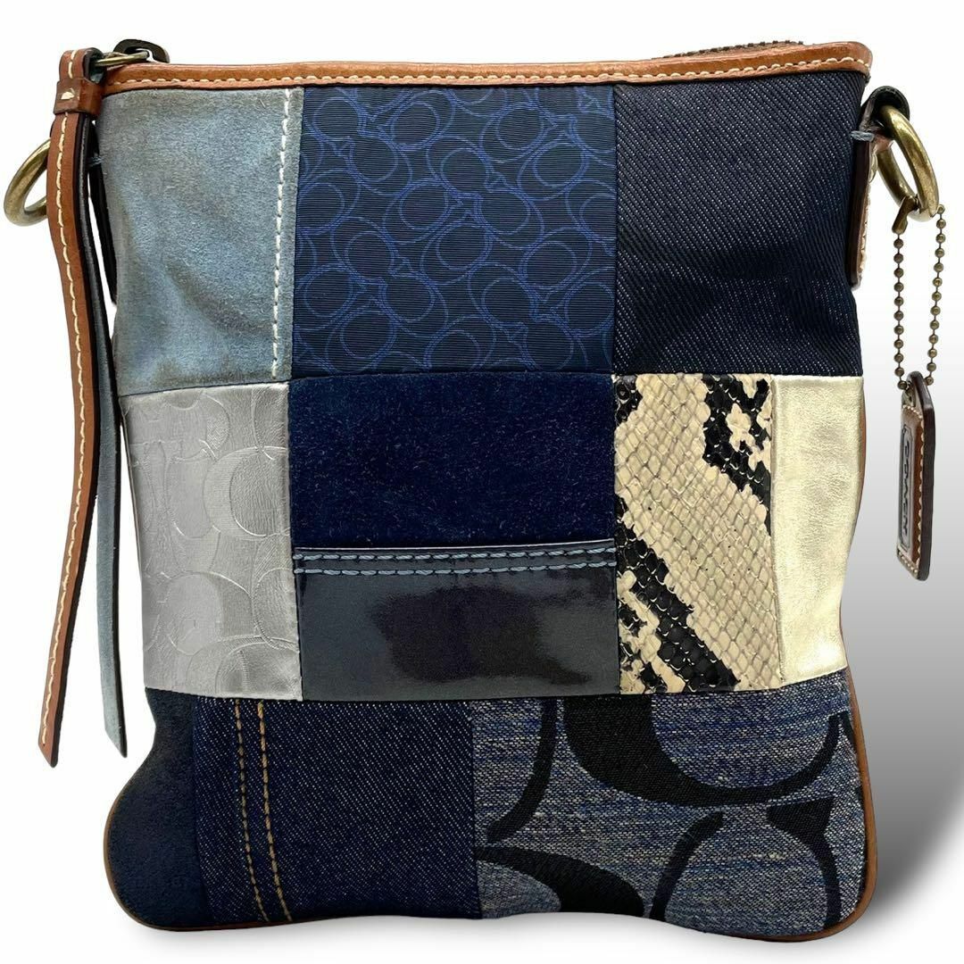 COACH - コーチ coach ショルダーバッグ シグネチャー パッチ COACH - コーチ coach ショルダーバッグ シグネチャー パッチ