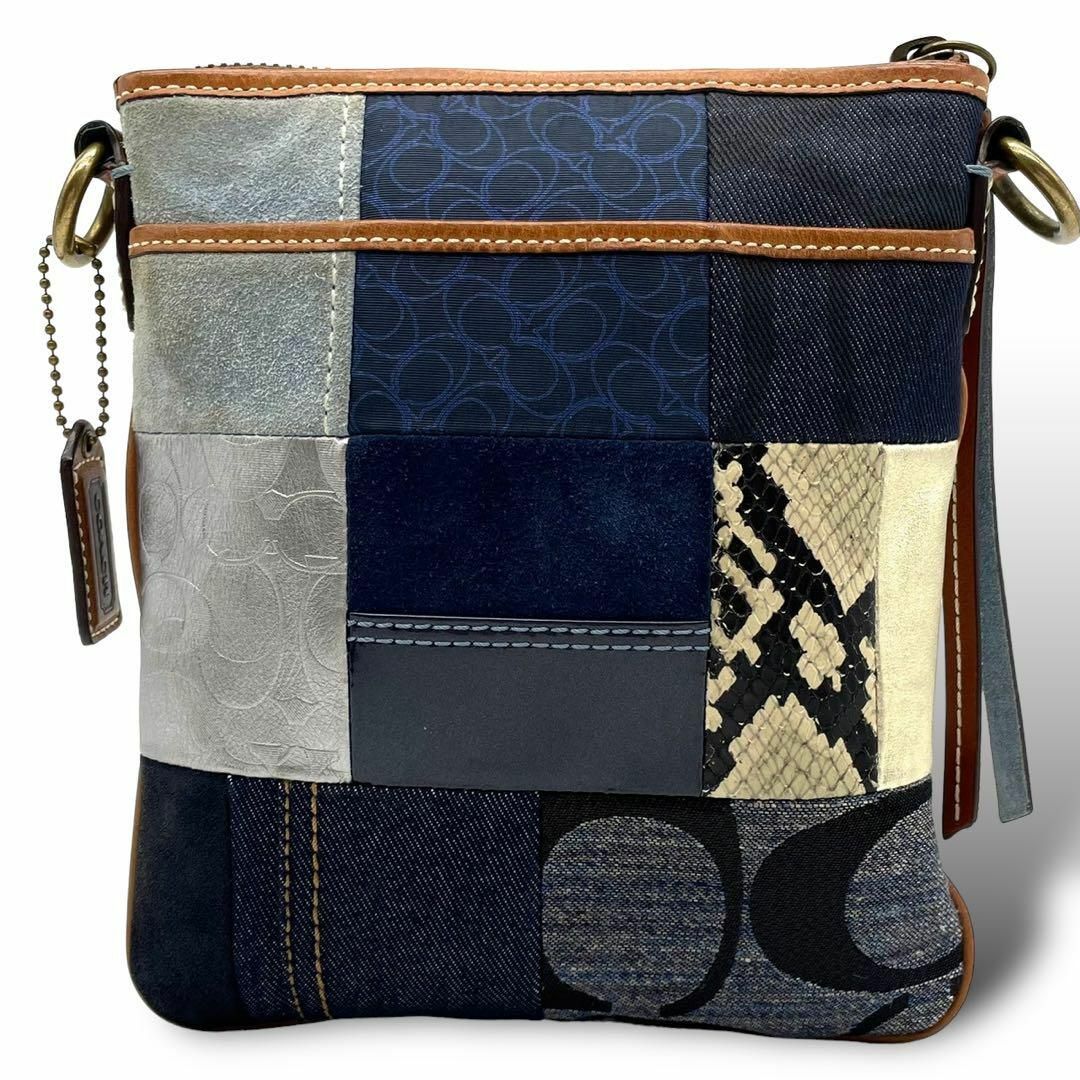COACH - コーチ coach ショルダーバッグ シグネチャー パッチ COACH - コーチ coach ショルダーバッグ シグネチャー パッチ