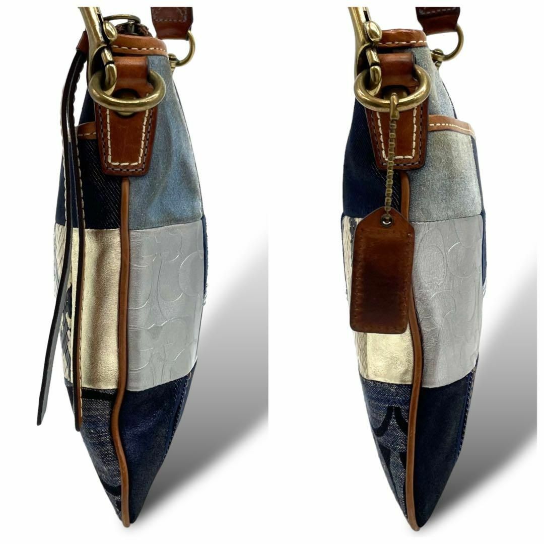 COACH - コーチ coach ショルダーバッグ シグネチャー パッチ COACH - コーチ coach ショルダーバッグ シグネチャー パッチ