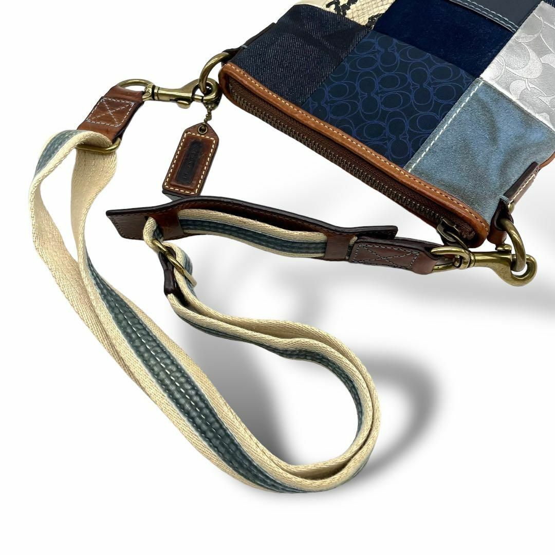 COACH - コーチ coach ショルダーバッグ シグネチャー パッチ COACH - コーチ coach ショルダーバッグ シグネチャー パッチ
