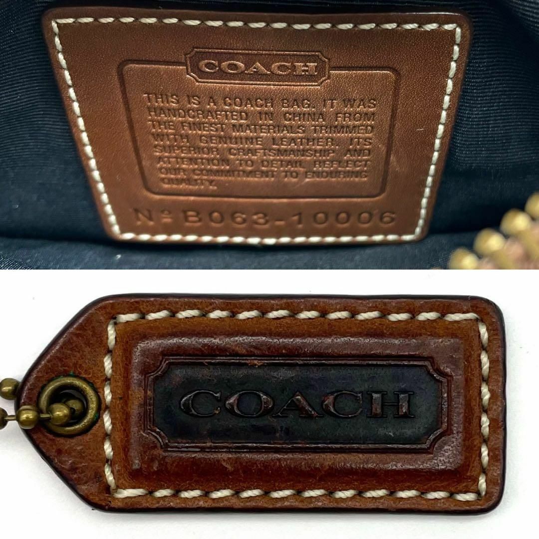 COACH - コーチ coach ショルダーバッグ シグネチャー パッチ COACH - コーチ coach ショルダーバッグ シグネチャー パッチ