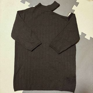 シマムラ(しまむら)のしまむら Tシャツ 肩あき リブTシャツ トップス(Tシャツ/カットソー(半袖/袖なし))