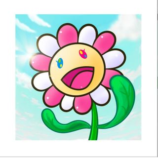 カイカイキキ - 村上隆 サイン入りポスター ザオウーキーのお花 カイカイキキ - 村上隆 サイン入りポスター ザオウーキーのお花