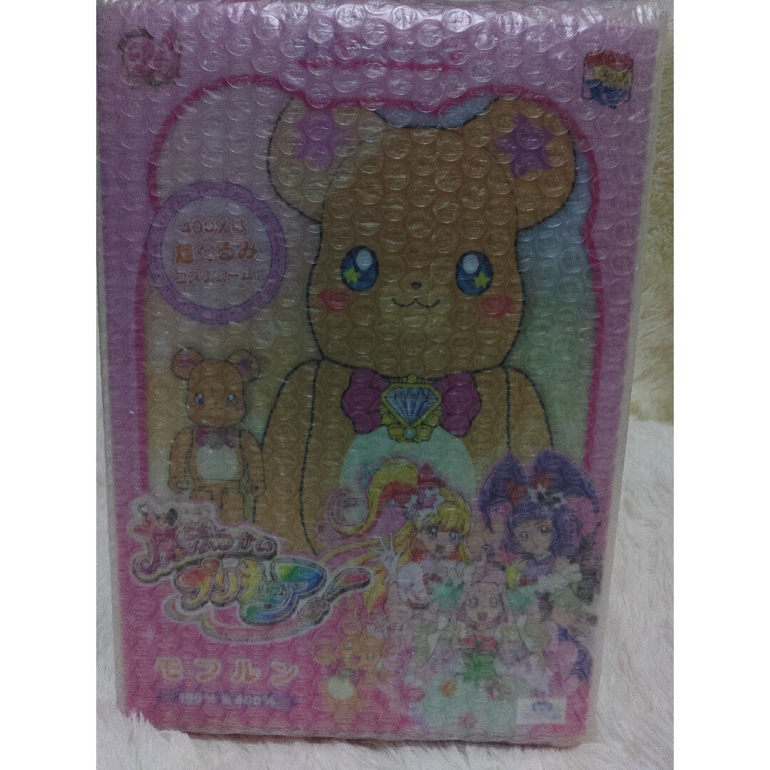 新品】ベアブリック プリキュア モフルン 100% & 400% 新品】ベアブリック プリキュア モフルン 100% & 400%