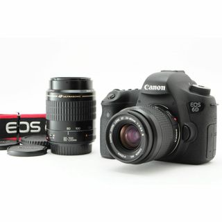 キヤノン(Canon)の❤️フルサイズ高画質！Wi-Fi搭載★キャノン EOS 6D ダブルズーム❤️(デジタル一眼)
