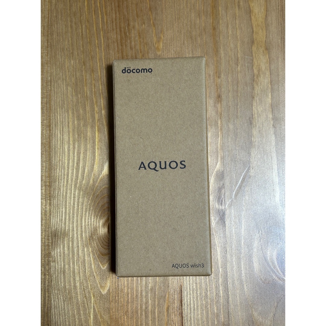 AQUOS Wish3 5G 64GB ホワイト  SH-53D ドコモ