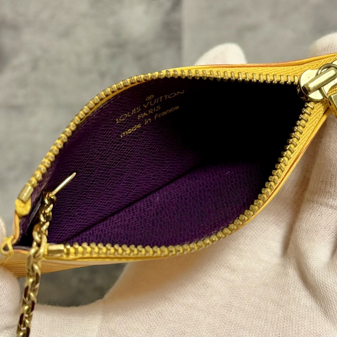 mimimis様専用【美品】LOUISVUITTON ポシェットクレ エピ 黄色 mimimis様専用【美品】LOUISVUITTON ポシェットクレ エピ 黄色