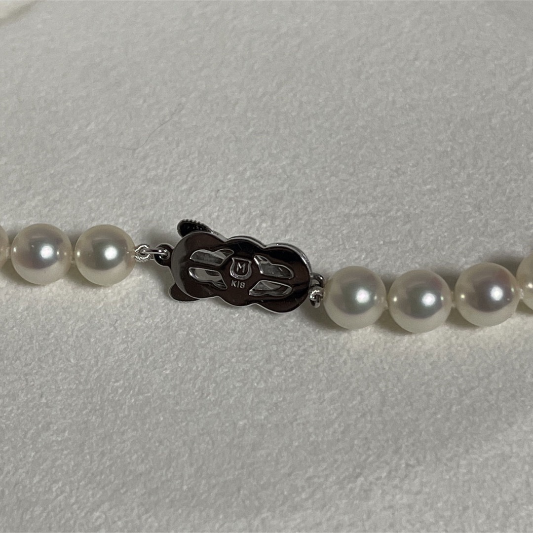 MIKIMOTO - 【超美品】ミキモトパールネックレス7-7.5mm 約43cm MIKIMOTO - 【超美品】ミキモトパールネックレス7-7.5mm 約43cm