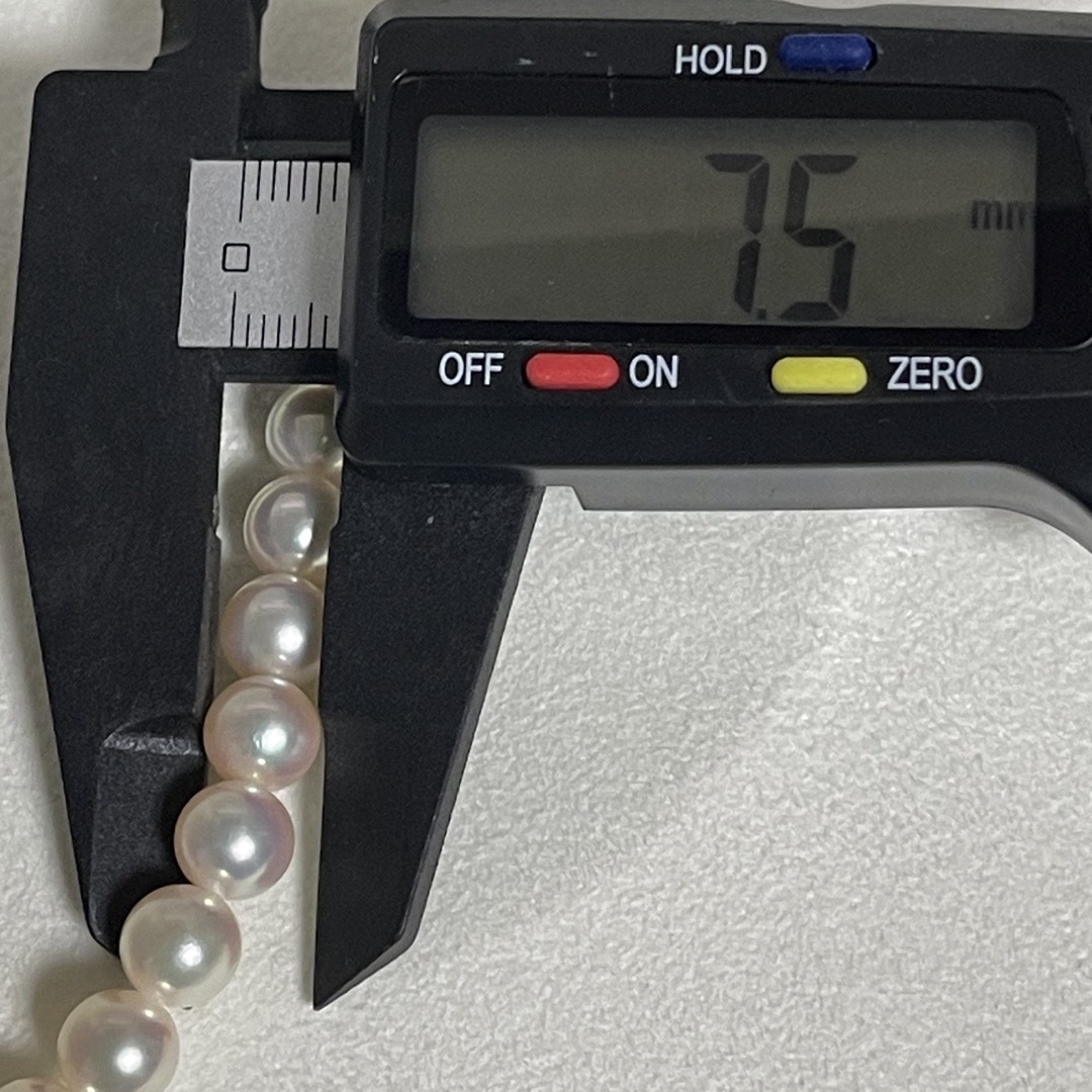 MIKIMOTO - 【超美品】ミキモトパールネックレス7-7.5mm 約43cm MIKIMOTO - 【超美品】ミキモトパールネックレス7-7.5mm 約43cm
