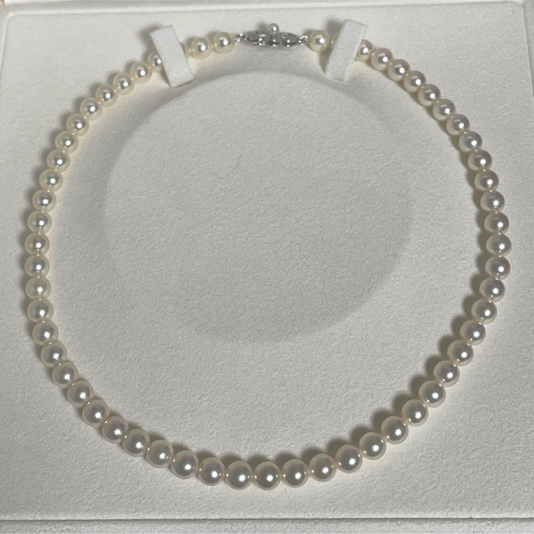 MIKIMOTO - 【超美品】ミキモトパールネックレス7-7.5mm 約43cm MIKIMOTO - 【超美品】ミキモトパールネックレス7-7.5mm 約43cm