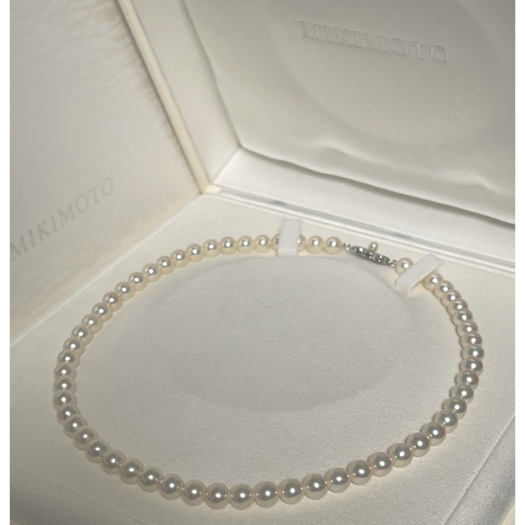 MIKIMOTO - 【超美品】ミキモトパールネックレス7-7.5mm 約43cm MIKIMOTO - 【超美品】ミキモトパールネックレス7-7.5mm 約43cm
